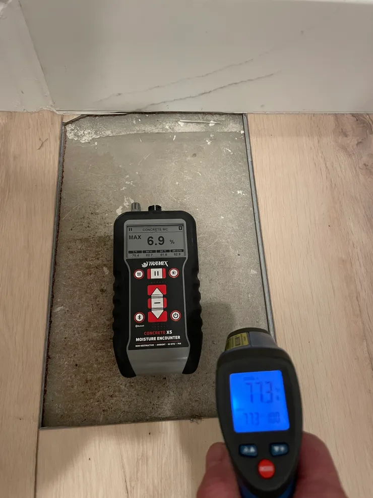 Concrete Moisture Testing